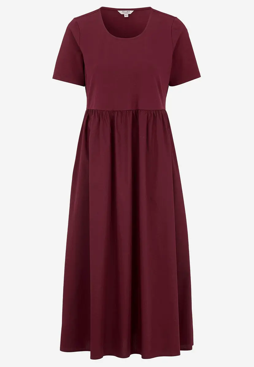 Cellbes of Sweden Kjole i poplin og tricot
