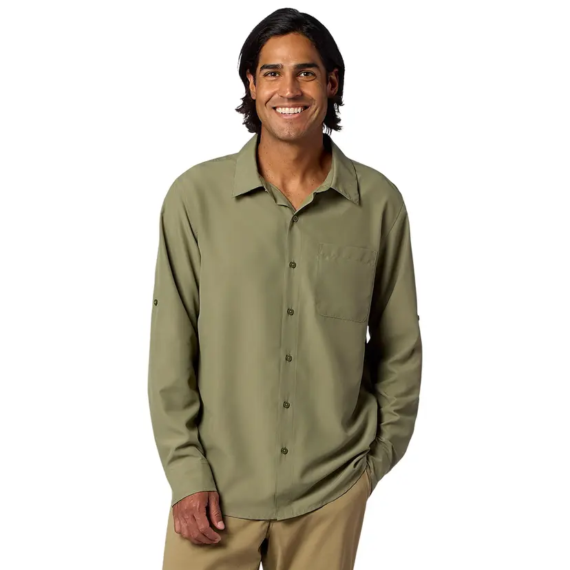 Marmot Marmot M's Airexchange Upf 40 Ls Shirt Olive Grove