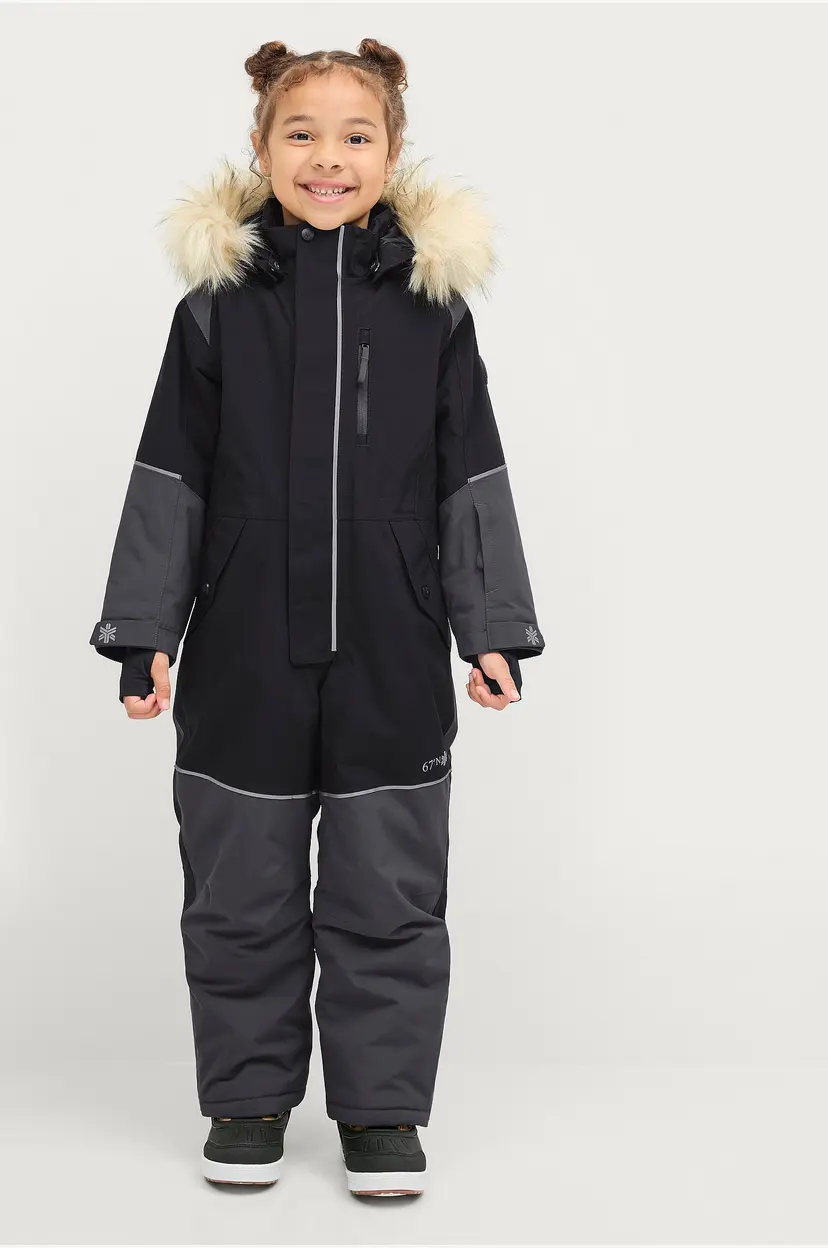 Áhkká Dress áhkká Solid, vanntett og vattert - Svart