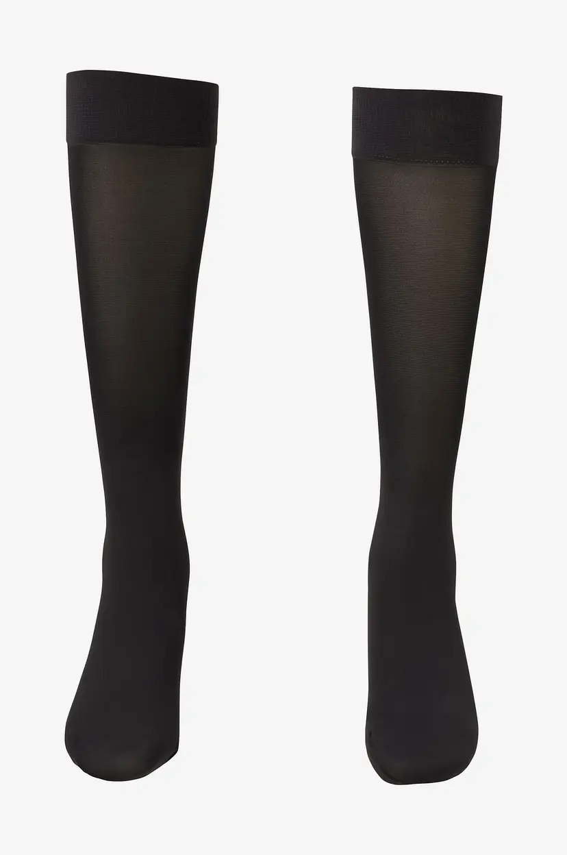 Swedish Stockings Knestrømper Irma Support Knee-Highs 60 den - Svart