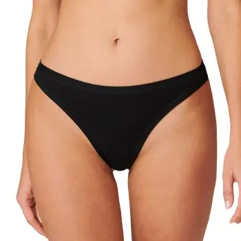 Schiesser Schiesser Truser Personal Fit String Svart Medium Dame