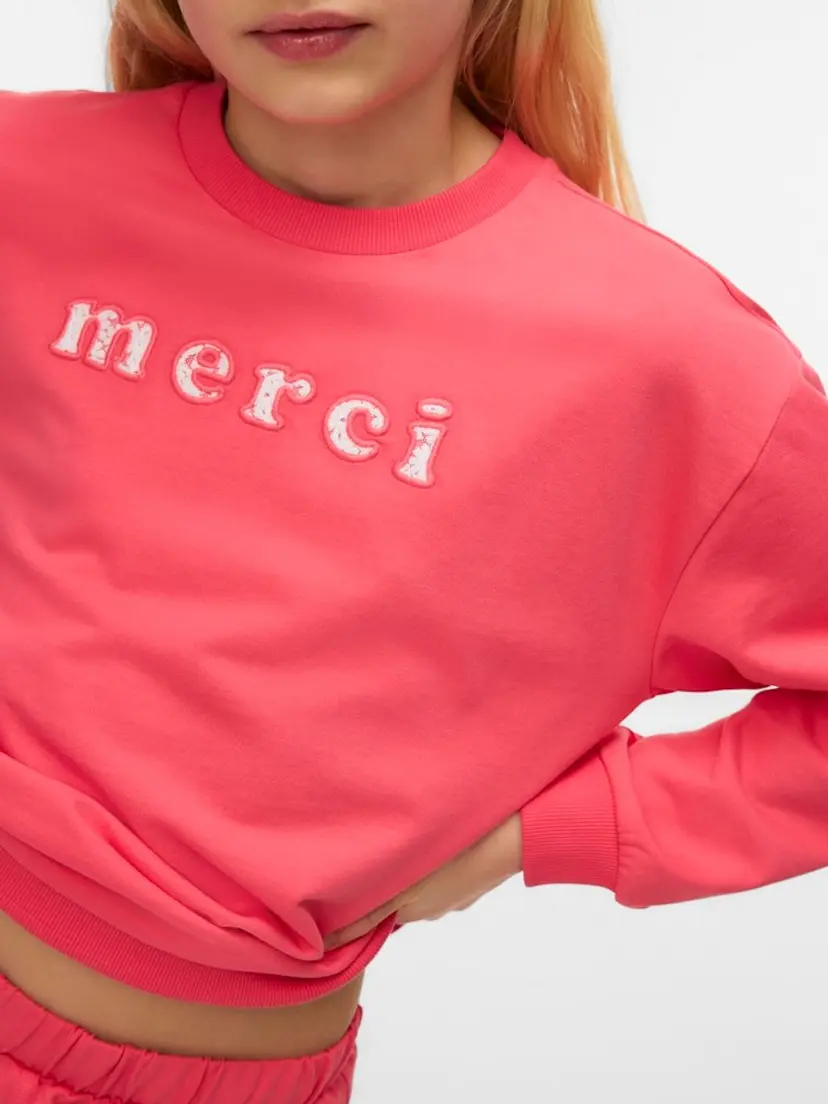 Vero Moda Girl Vero Moda Girl Line Skjorte Regular Fit Coral Paradise Merci (134/140)