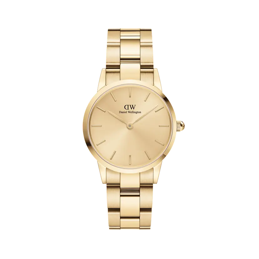 Daniel Wellington Gold 28mm Watch Iconic Link Unitone G | DW