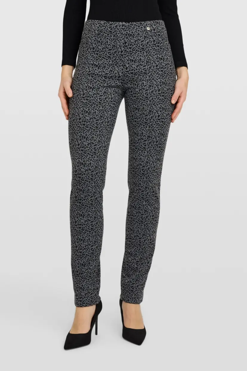 Robell ROBELL ROSE TROUSERS DARK GREY