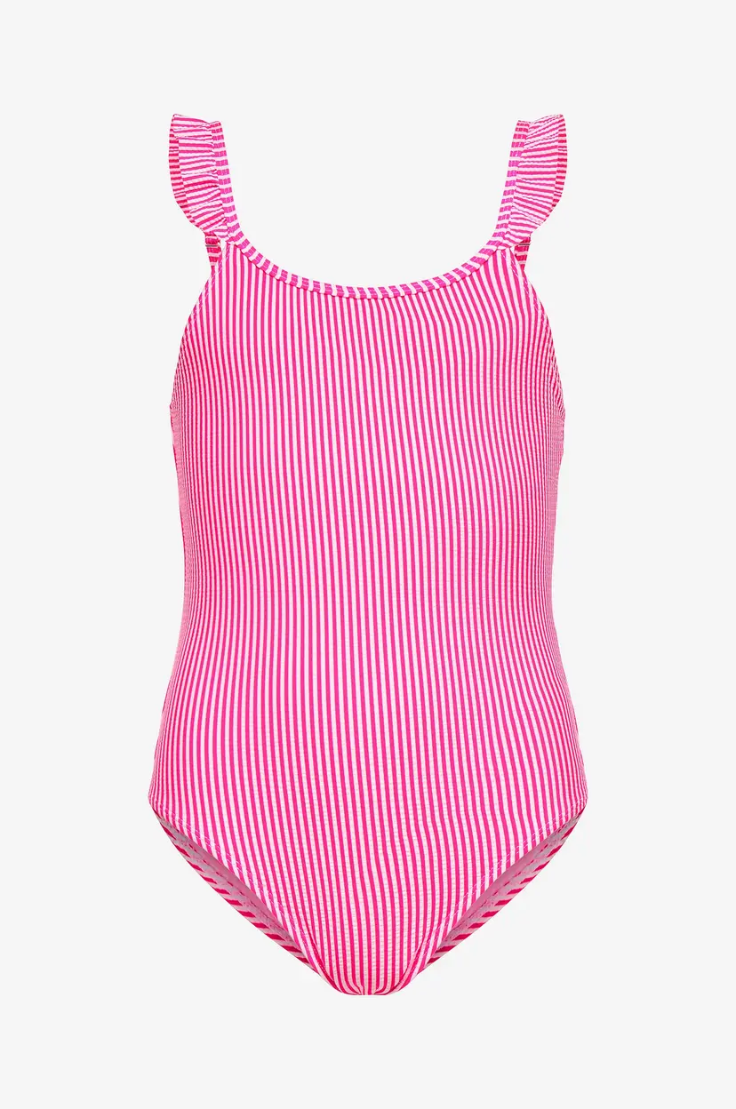 Kids Only Badedrakt kogSunny Structure Swimsuit - Rosa