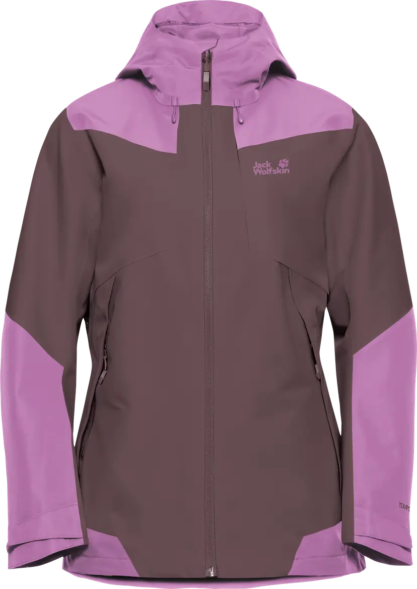Jack Wolfskin Jack Wolfskin Women's Flextrail 2L Jacket Sheer Plum
