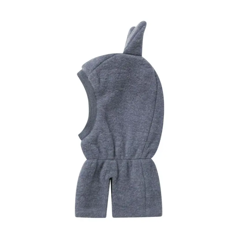 NAME IT Name It - Balaclava Ullfleece med Ører Wmino Folkstone Gray