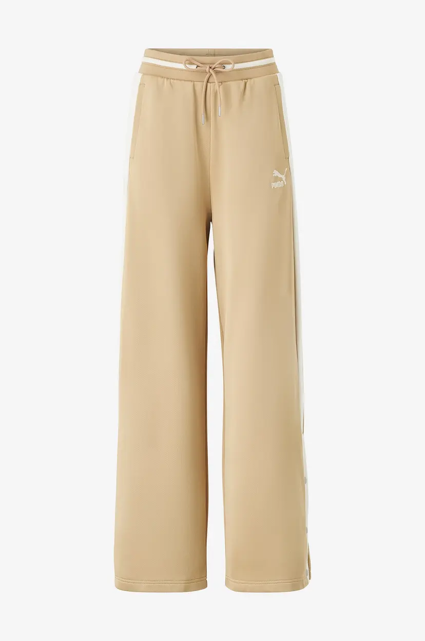 Puma Sweatbukser T7 For The Fanbase Relaxed Track Pants - Beige