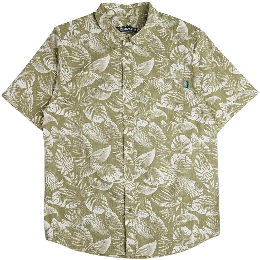 Kavu Kavu M's Topspot Short Sleeve Shirt Calm Palm