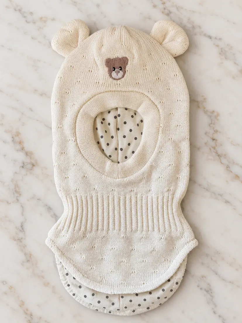 Need it Balaclava «Den Lune» White Milkshake