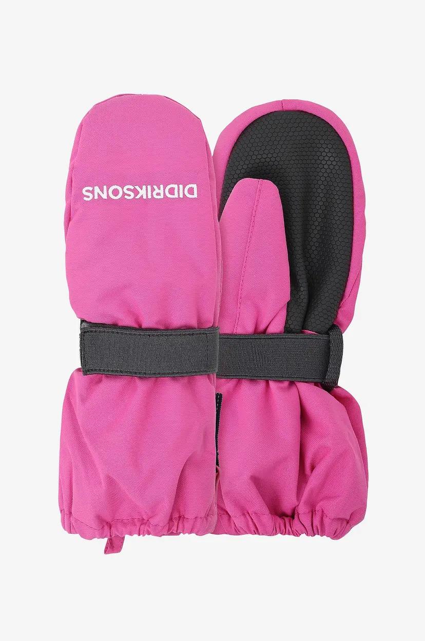 Didriksons Vintervotter Biggles Zip Mitten 8 - Rosa
