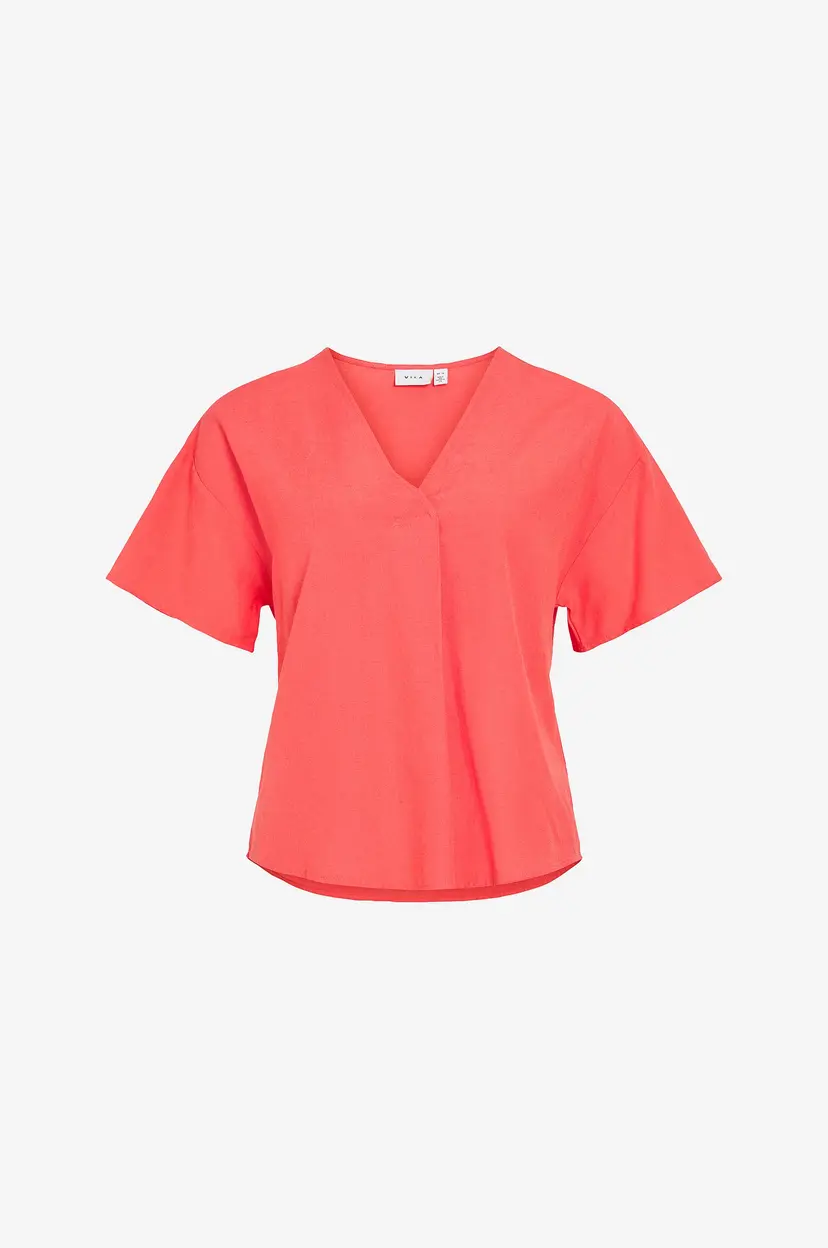 Vila Topp viPrisilla V-neck S/S Top