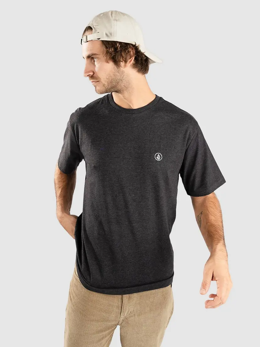 Volcom Volcom Circle Blanks Hth T-skjorte svart