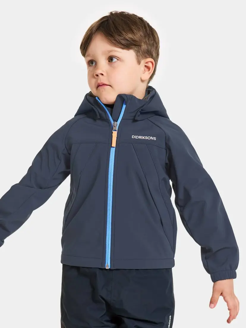 Didriksons Didriksons Softshelljakke Troel Navy (90 / 1,5-2 år)