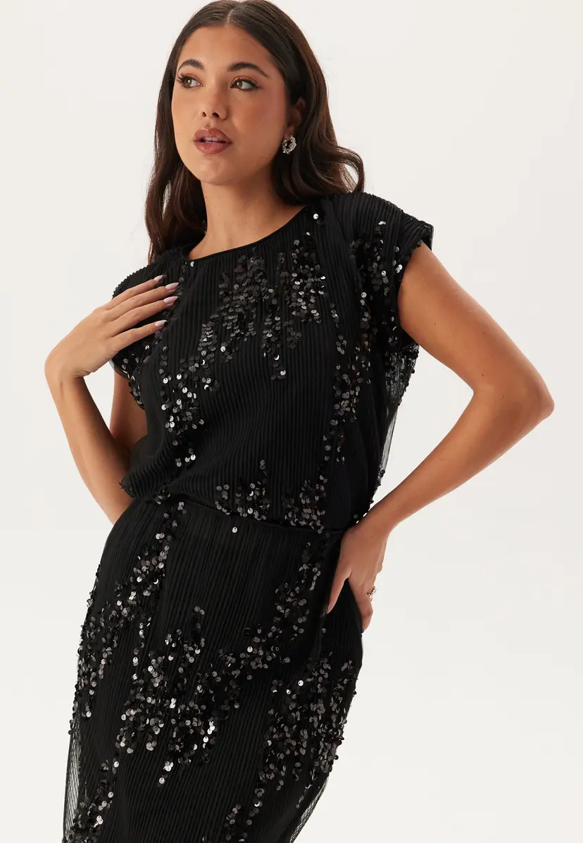 Bubbleroom Sequin Mesh Top