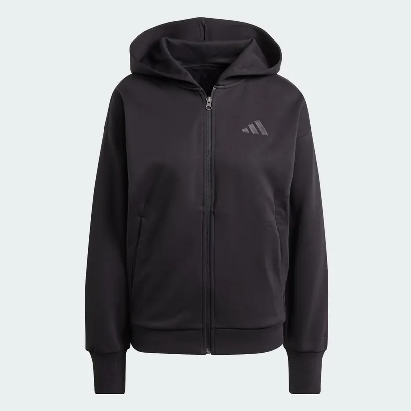 Adidas ALL SZN Fleece Full-Zip Hettejakke