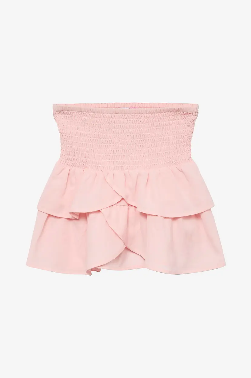Vero Moda Girl Skjørt vmEmma Smock Layer Short Skirt Wvn - Rosa