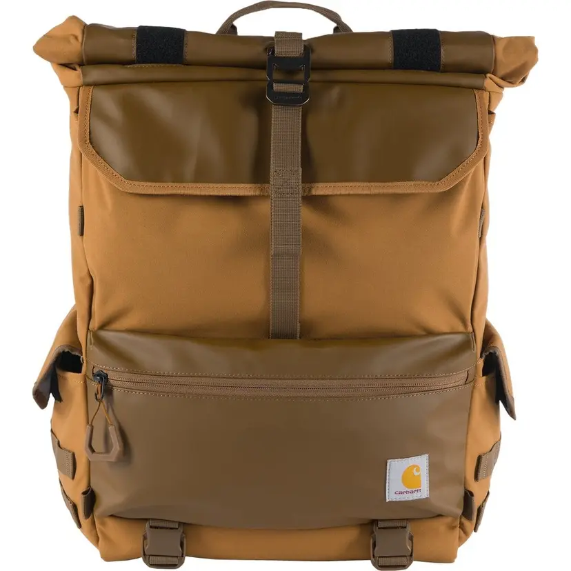 Carhartt Workwear Carhartt Workwear 40L Nylon Roll Top Backpack Carhartt Brown
