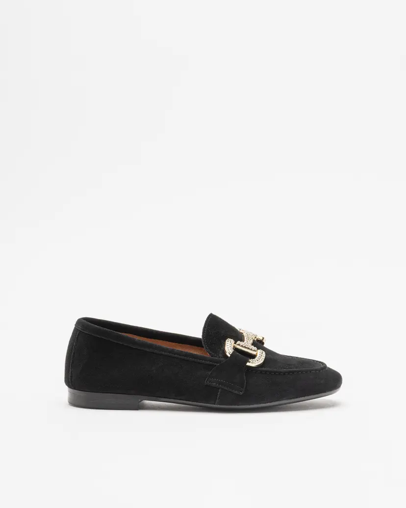 PROF PROF P-189 Black Moccasins