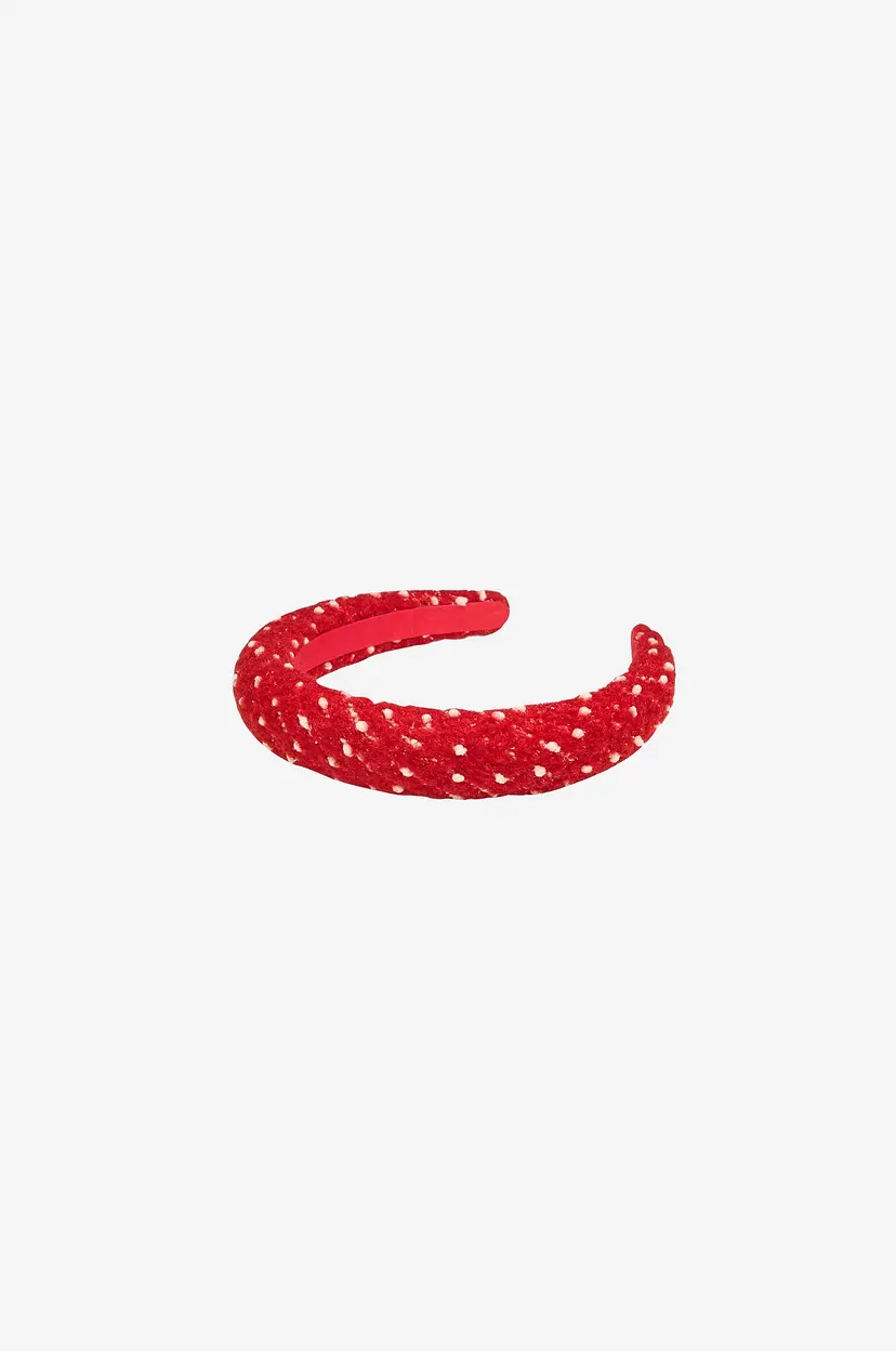 Becksöndergaard Diadem Boucle Midi Hairbrace - Rød