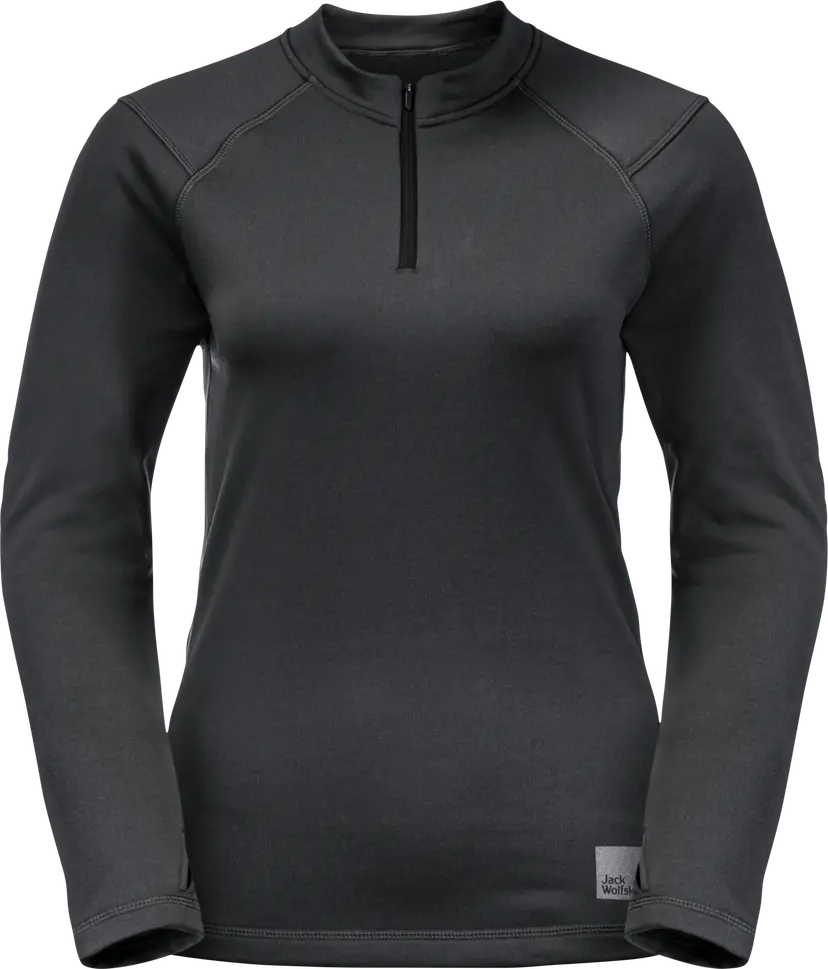 Jack Wolfskin Jack Wolfskin Women's Bike Commute Halfzip Phantom