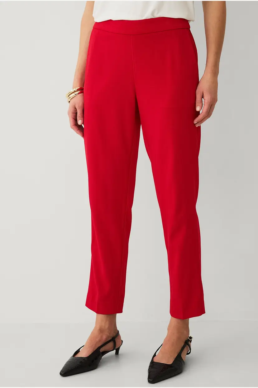 Ellos Collection Pull-on slacks - Rød