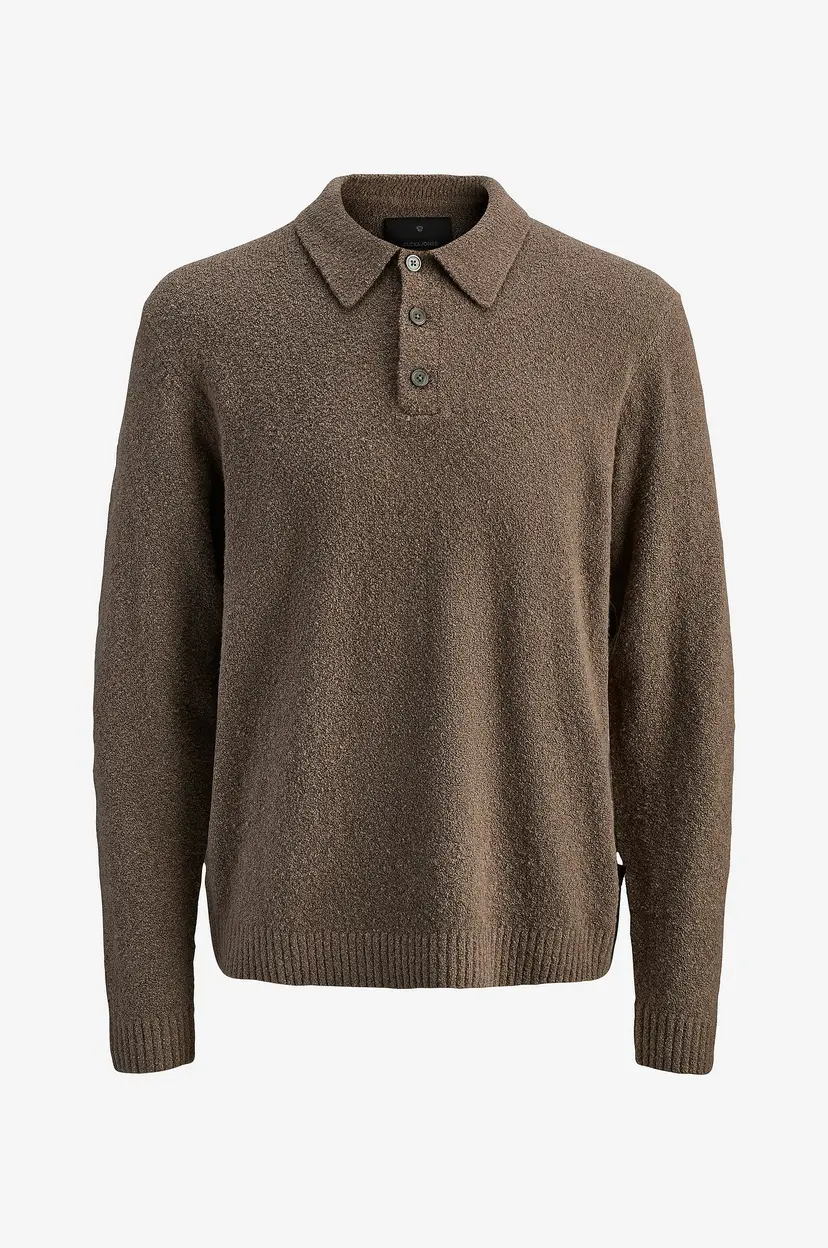 Jack & Jones Pullover jprblaMaverick Knit Pack BF LN - Brun