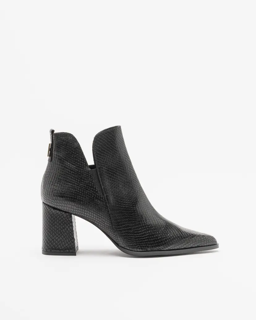 PROF PROF 0203-4300 Black Ankle Boots