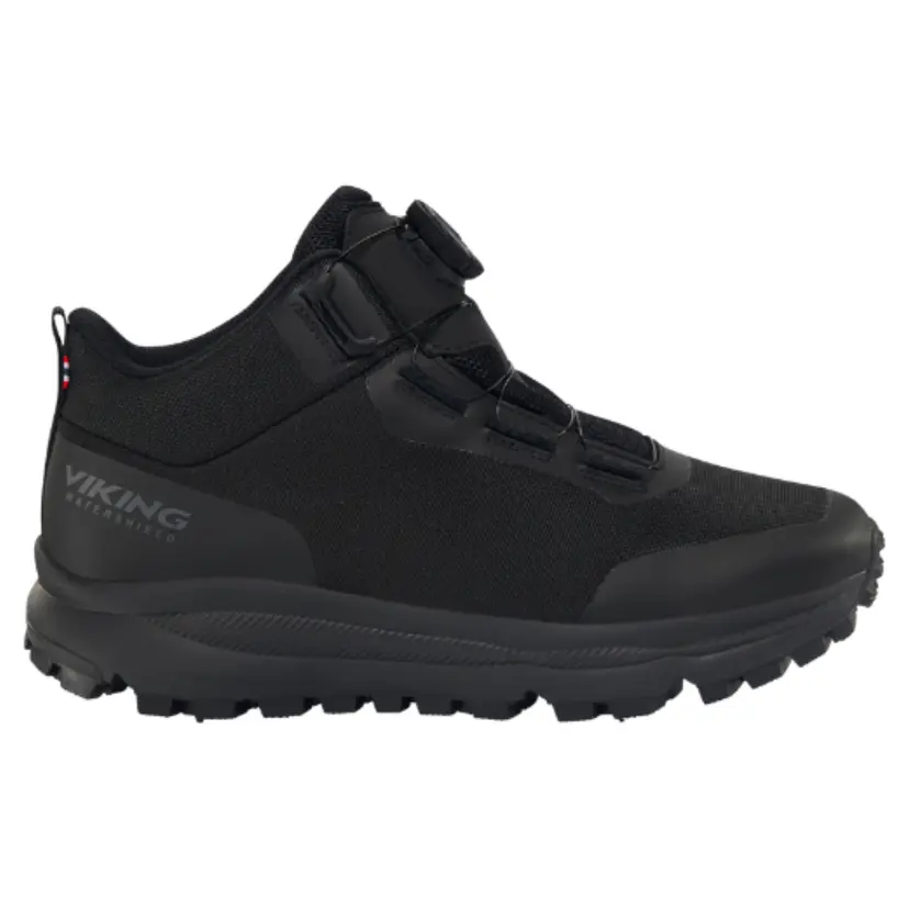 Viking Viking Men Stride Mid Spike Warm BOA Waterproof Black