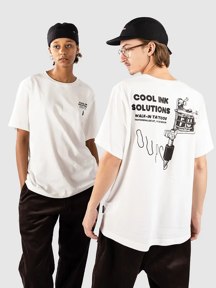 The Dudes The Dudes Cool Ink T-skjorte hvit