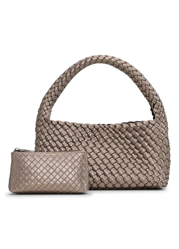 SUI AVA Woven Mini Bag Pouch