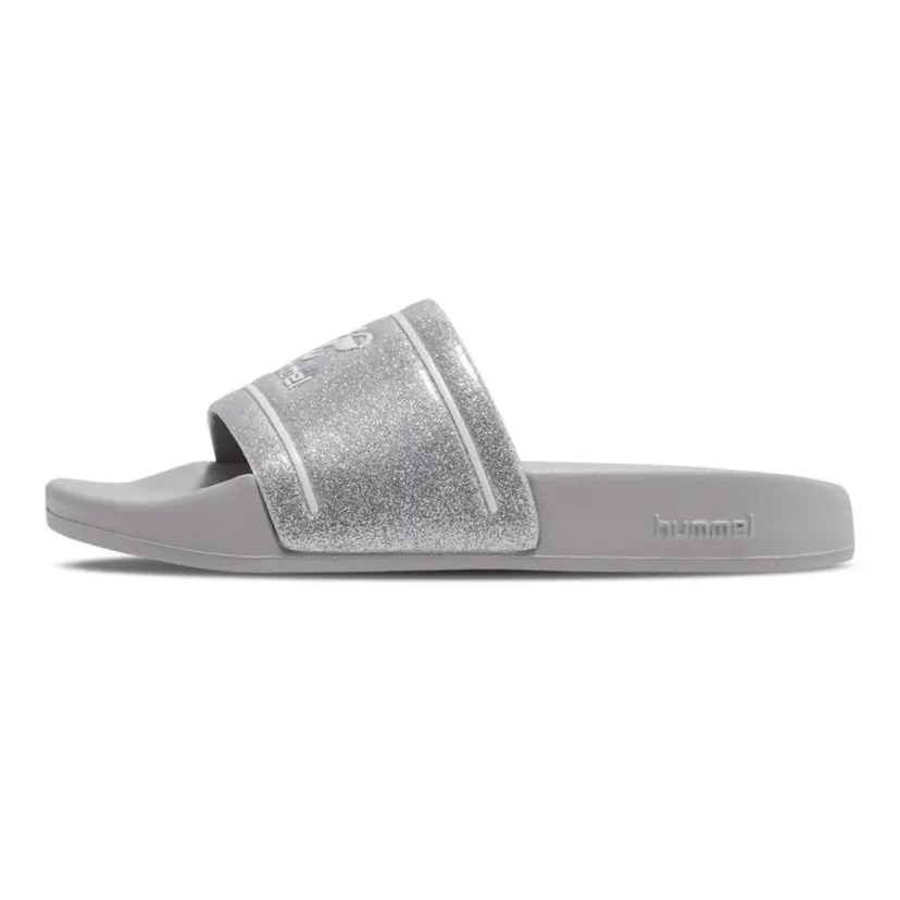 Hummel Barn Hummel - Badesandaler Pool Slide Glitter Jr Lunar Rock