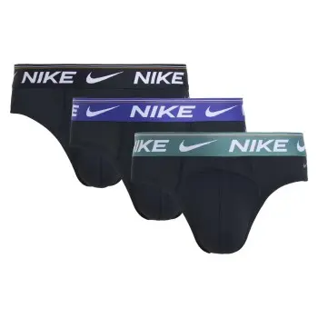 Nike Nike 3P Ultra Comfort Hip Brief Blå/Grønn polyester X-Large Herre