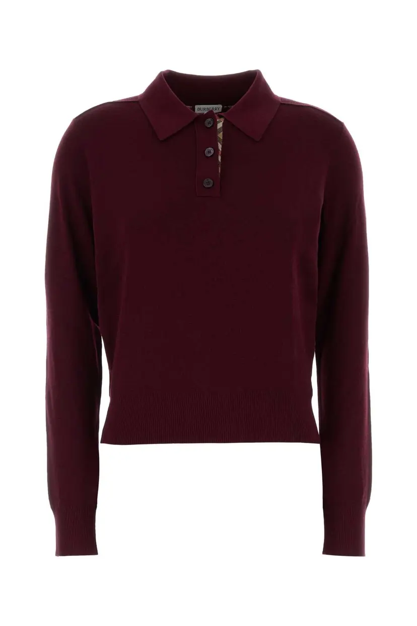Burberry Burberry Poloskjorter – Lilla