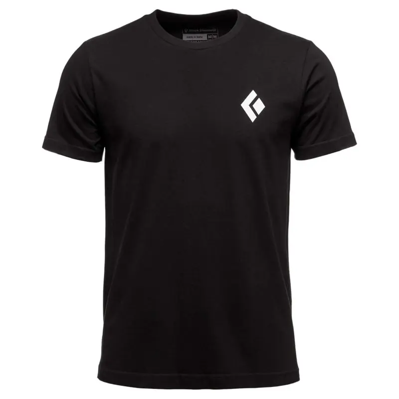 Black Diamond Black Diamond M Equipment For Alpinist Ss Tee Black