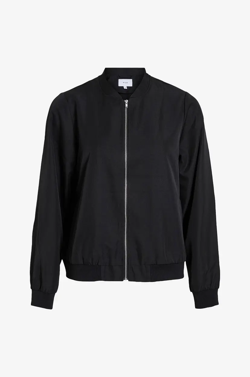 Vila Jakke viPapaya L/S Bomber Jacket - Svart