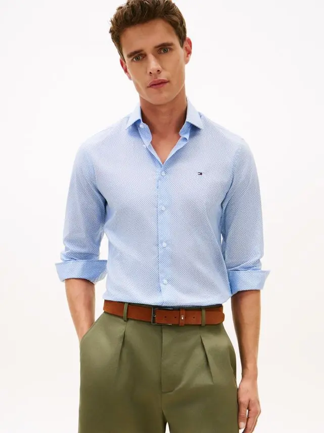 Tommy Hilfiger CL MICRO PRINT SHIRT