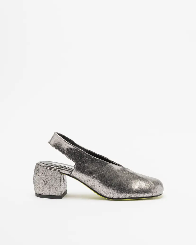 Ernesto Dolani Ernesto Dolani 10DNUB06 Silver Slingback shoe