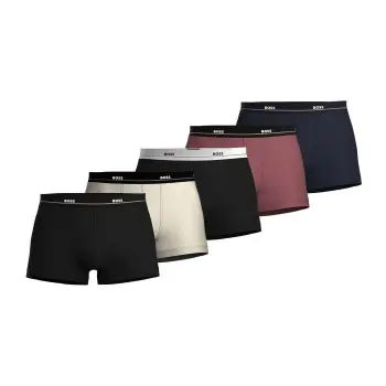 BOSS BOSS 5P Essential Trunk Mixed bomull Small Herre