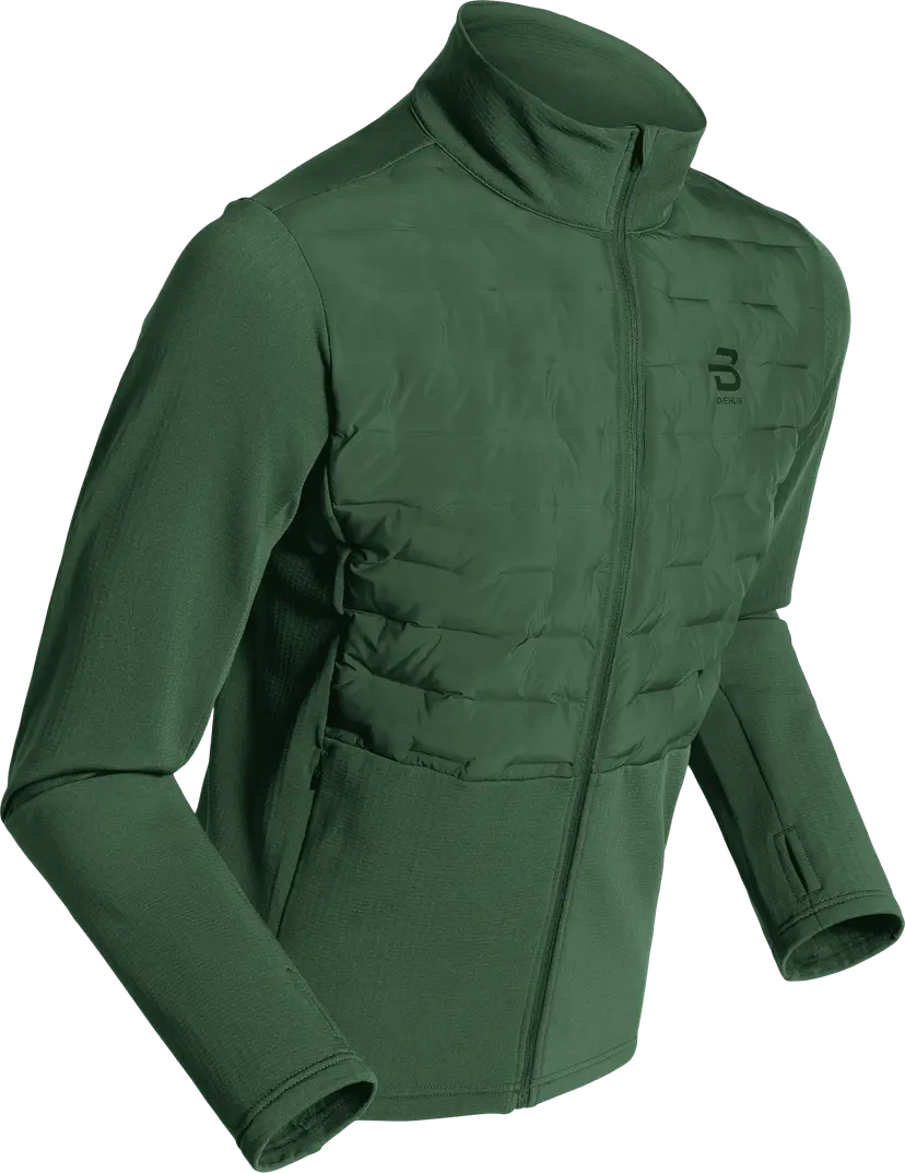 Dæhlie Dæhlie Men's Shield Full-Zip Midlayer Primal Green
