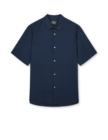 MADS NØRGAARD Grida Cotton Victor SS Shirt