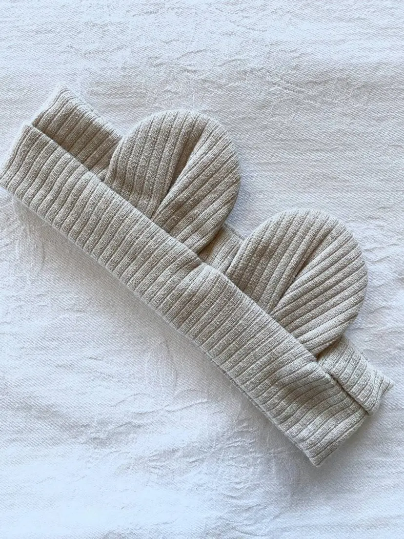 Bebe Holic Baby Bebe Holic Mickey Hårbånd Beige (Onesize)