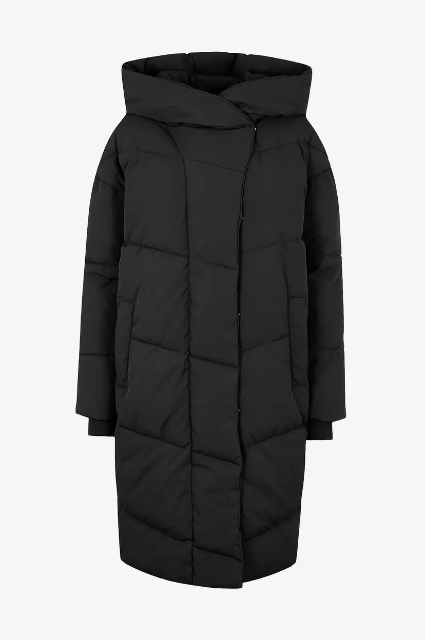 Noisy May Curve Kåpe nmNew Tally L/S Long Jacket Noos CU - Svart