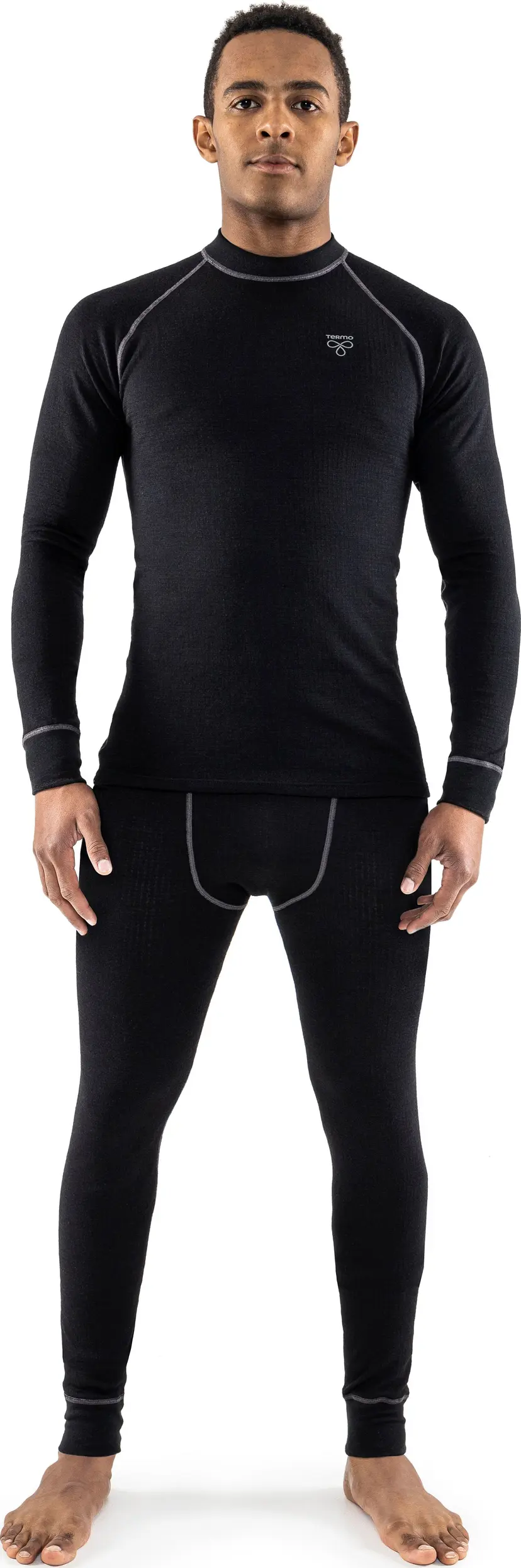 Seger Seger Men's Termowool 200g Frotté Set Black