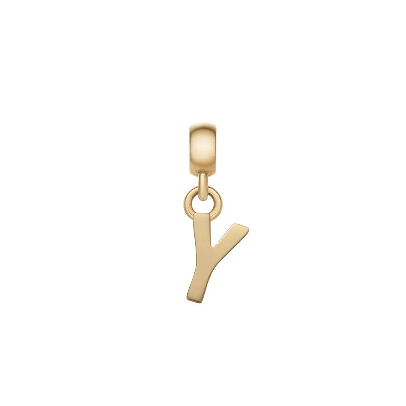 Daniel Wellington Gold Charm Letter | DW