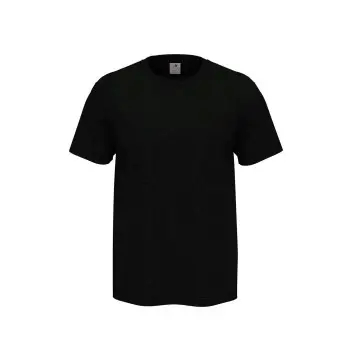 Stedman Stedman Comfort Men T-shirt Svart bomull 3XL Herre