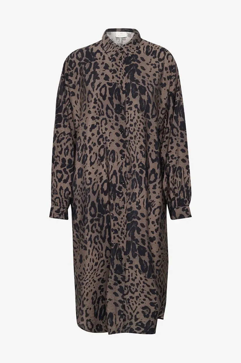 Kaffe Skjortekjole kaJemma Shirt Dress - Brun