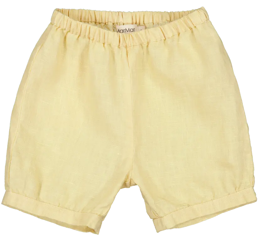 Marmar Copenhagen MarMar Pabi Shorts Linen Banana (80 / 1 år)