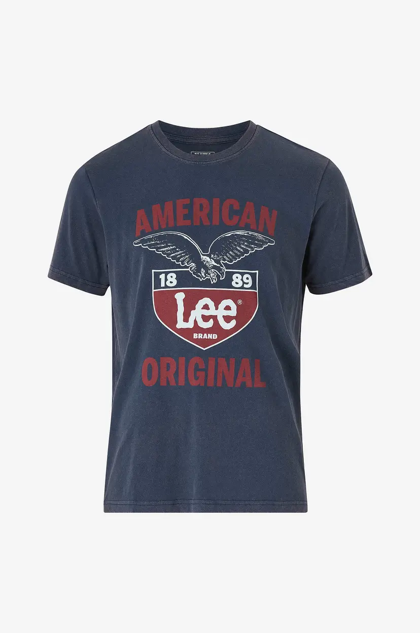 Lee T-skjorte SS Frontier Tee - Blå