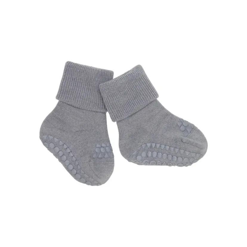 GoBabyGo GoBabyGo - Ullsokker Merino Antiskli Grey Melange
